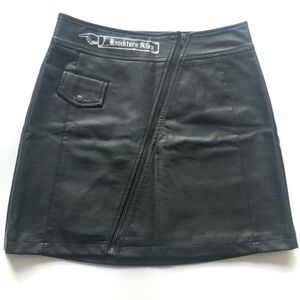 Hot Topic Harry Potter Faux Leather Skirt